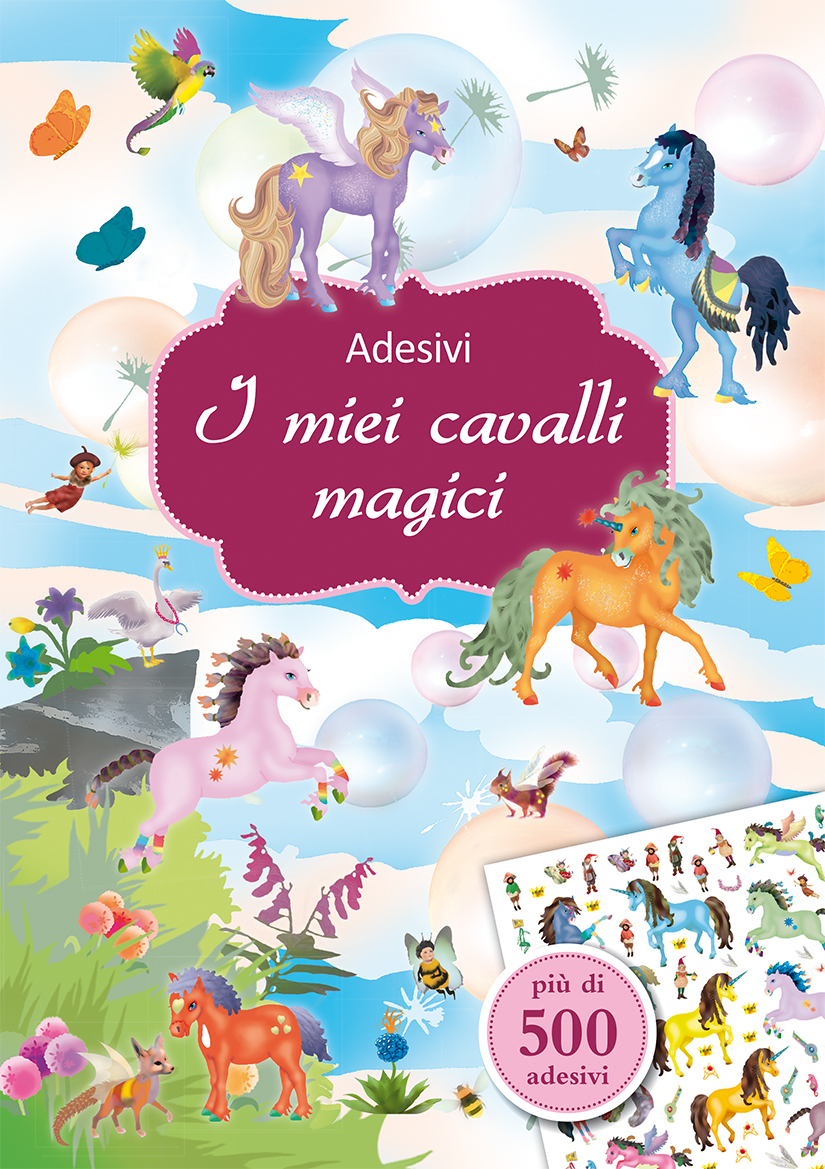 Adesivi. I miei cavalli magici