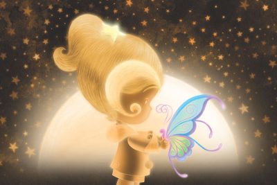 Stampa "La principessa del cielo farfalla"