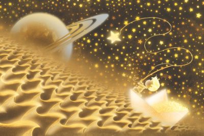 Stampa "La principessa del cielo pescatore di stelle"